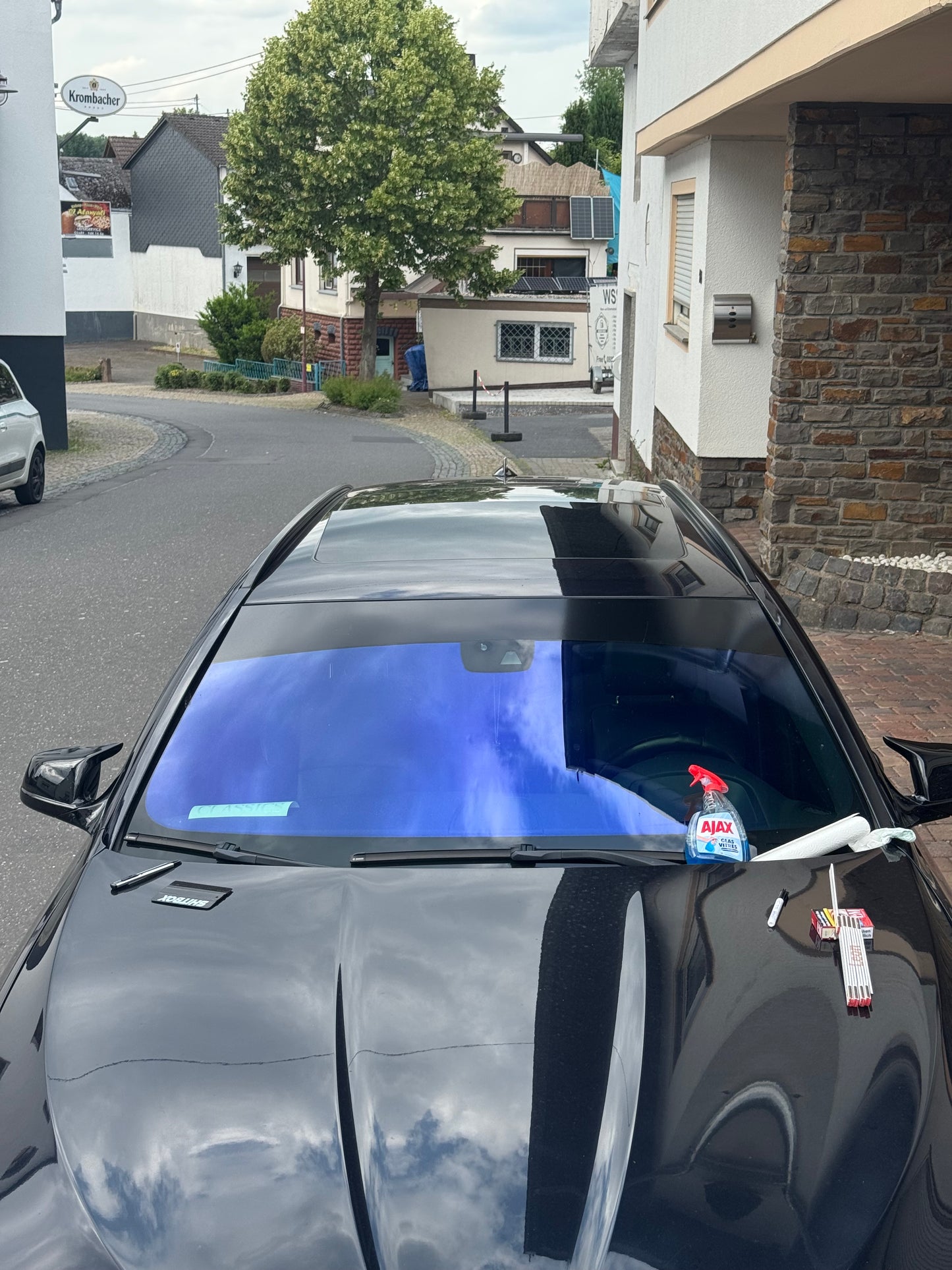 Personalisierter Scheibenkeil Sticker