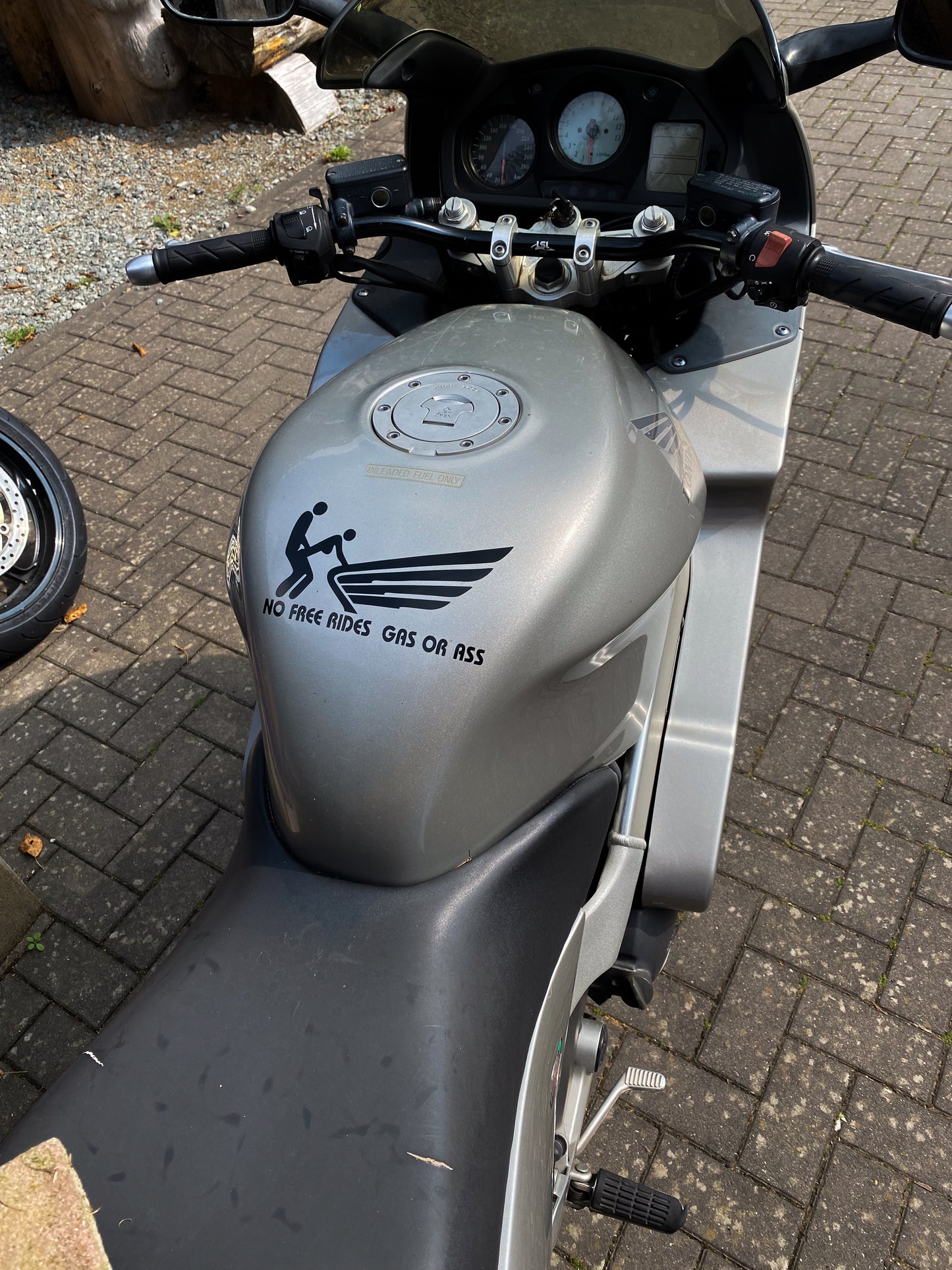 NO FREE RIDES! GAS OR ASS| Honda