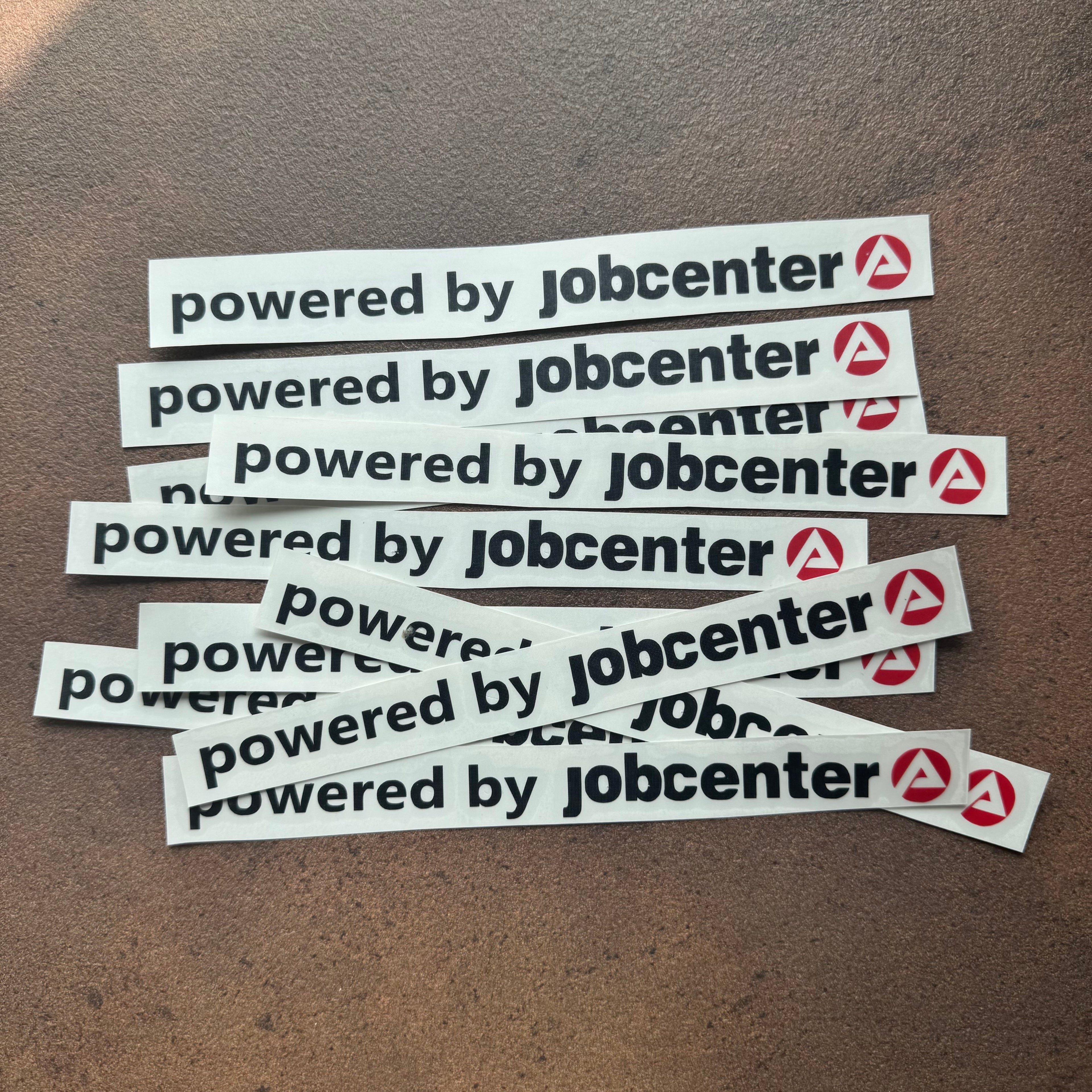 Powered by Jobcenter – Plottsticker