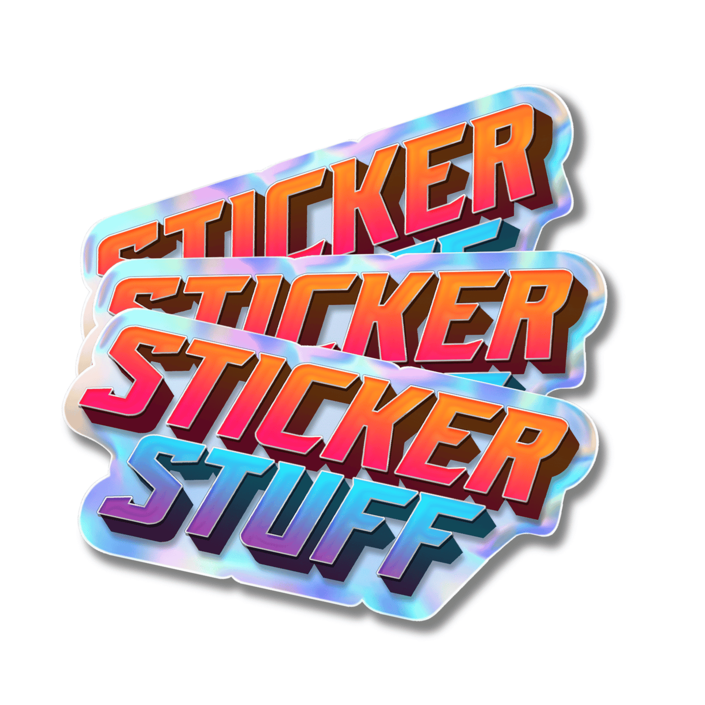 Custom Sticker Holo – Erstelle dein eigenes Design