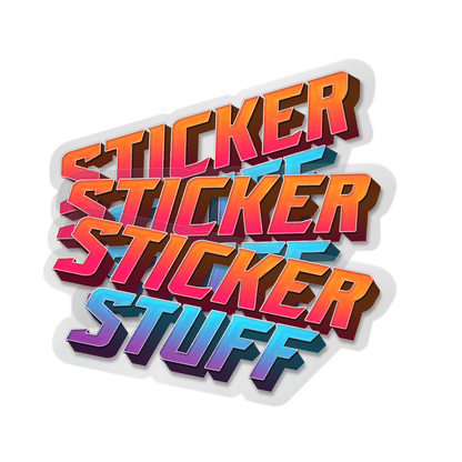 Custom Sticker Transparent – Erstelle dein eigenes Design