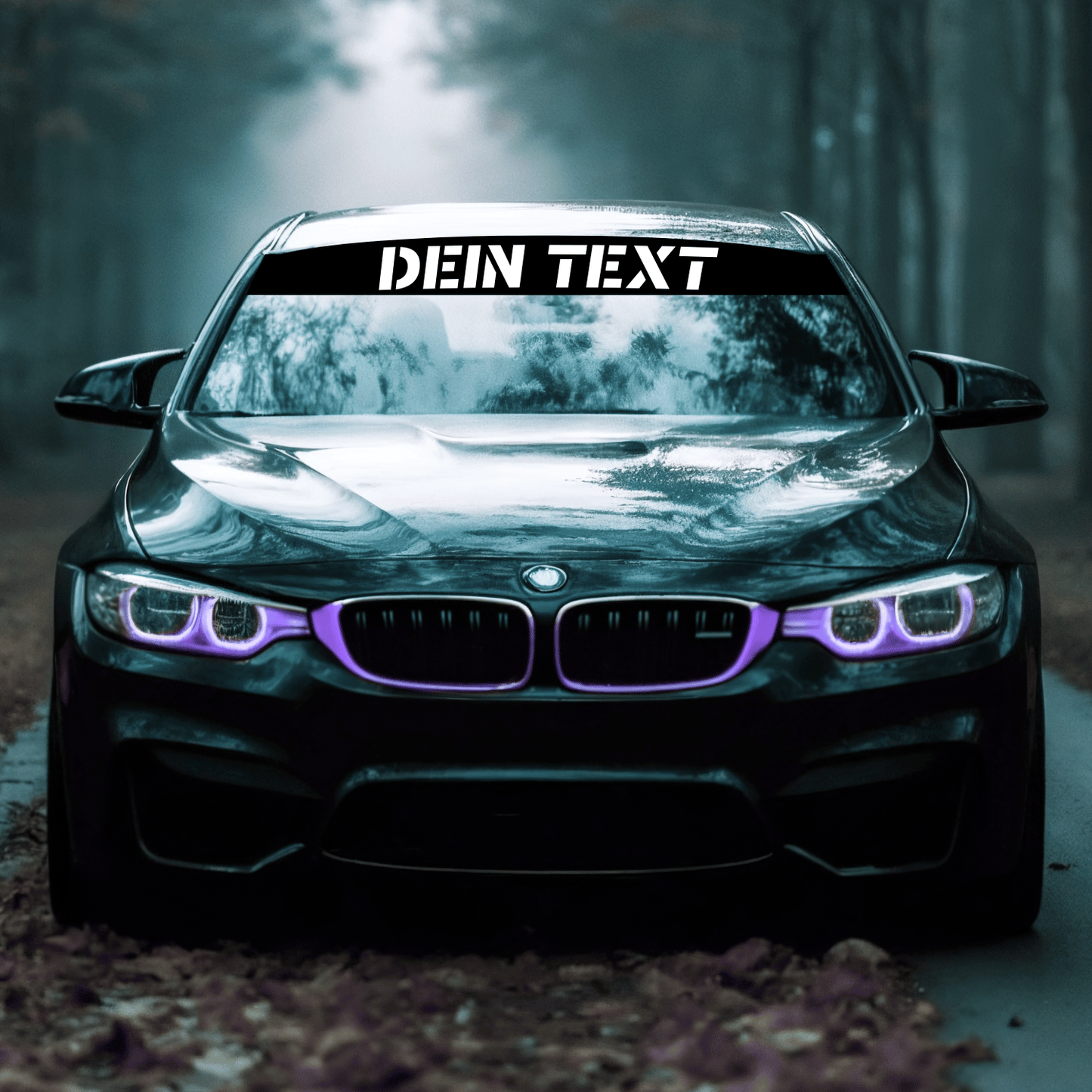 Personalisierter Scheibenkeil Sticker