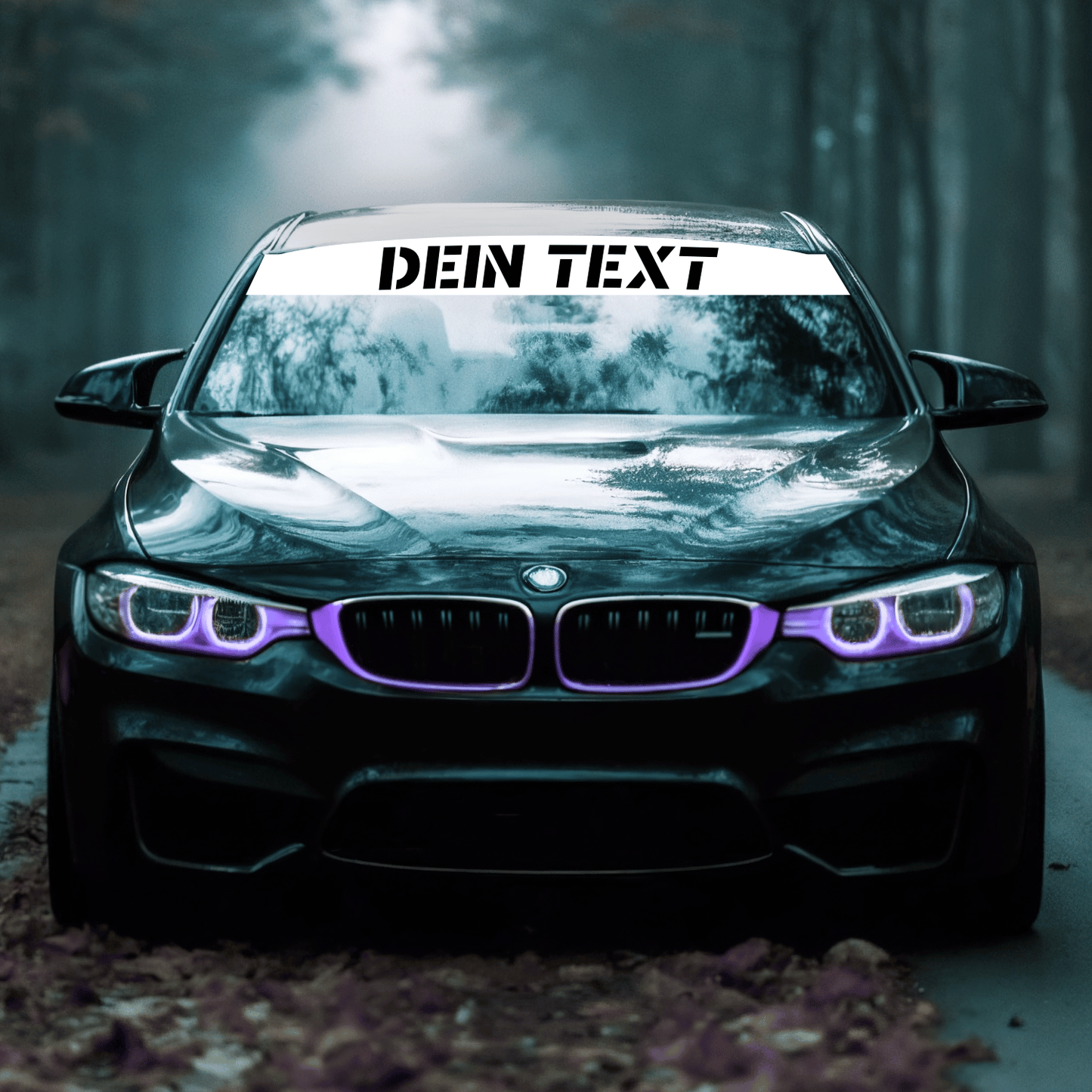 Personalisierter Scheibenkeil Sticker