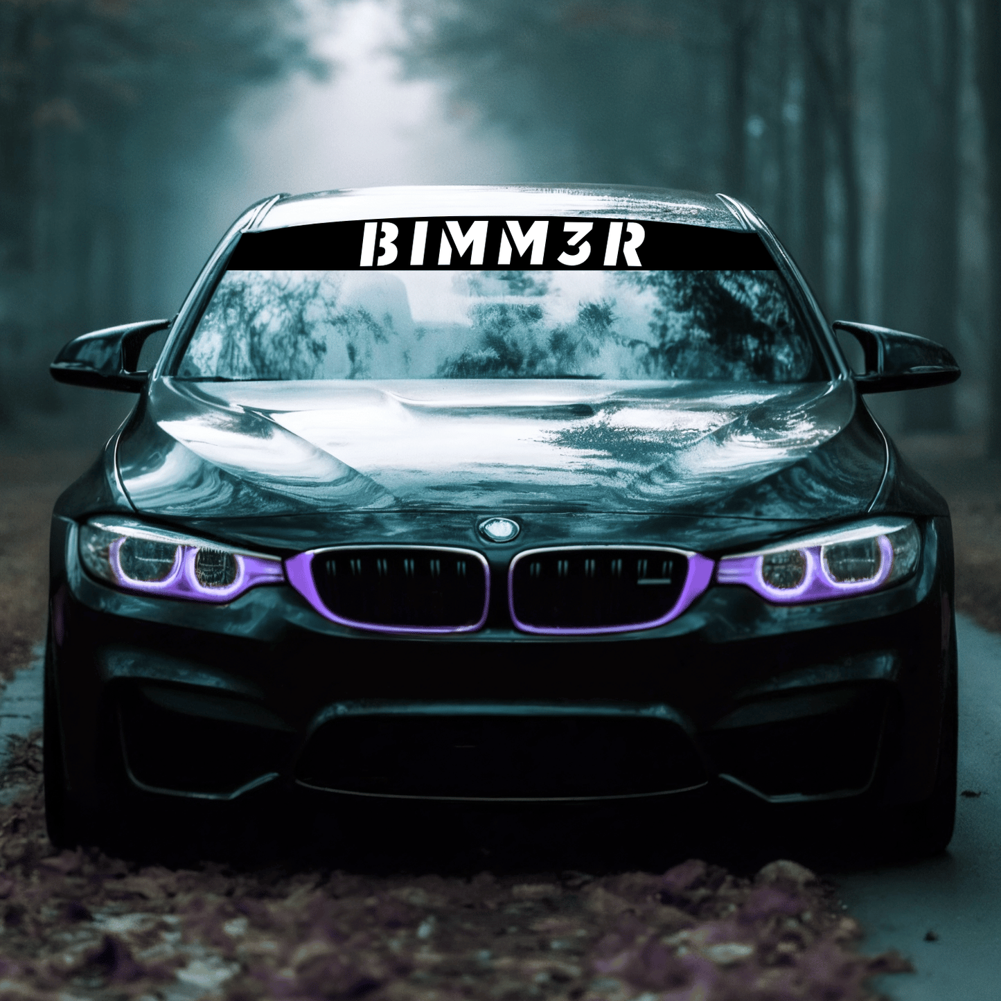 Personalisierter Scheibenkeil Sticker