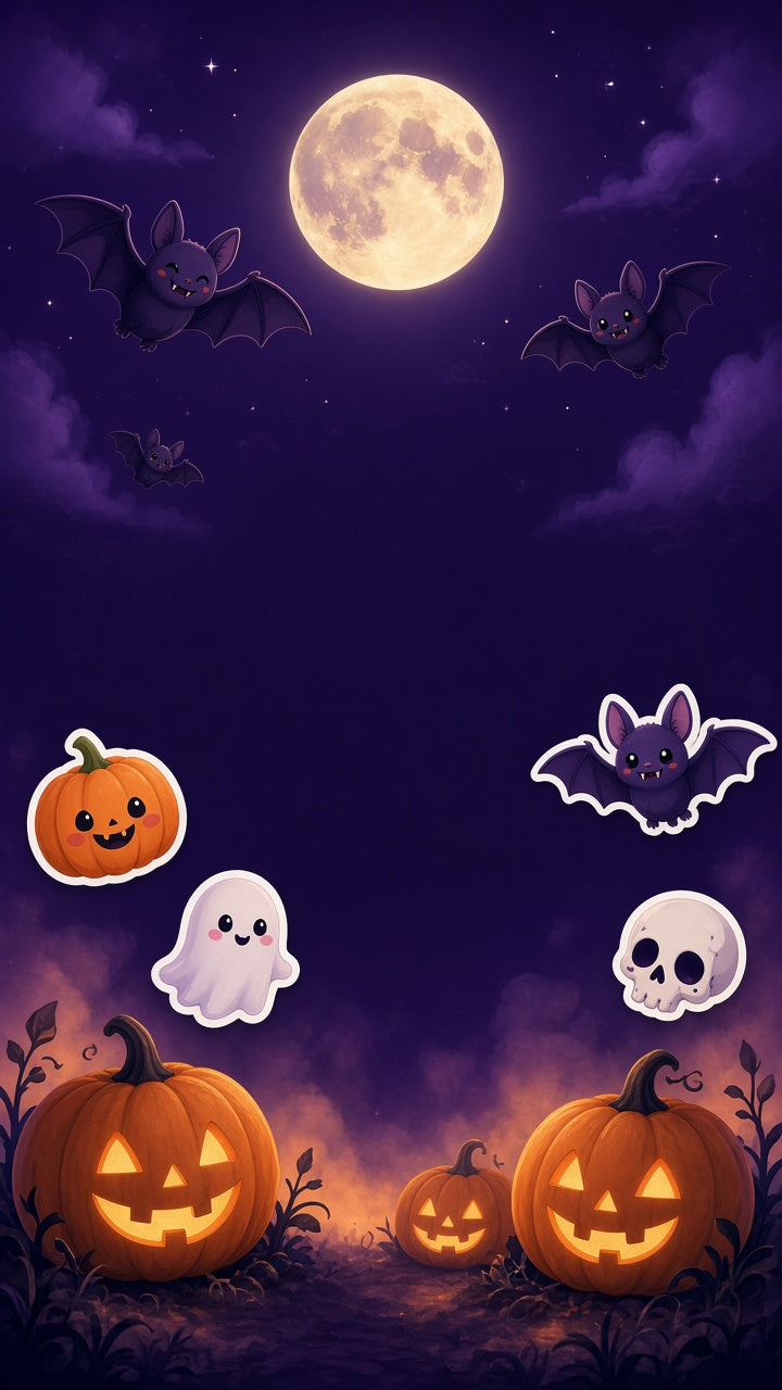 Halloween bei Sticker Stuff – Kürbisse, Fledermäuse und gruselig gute Sticker