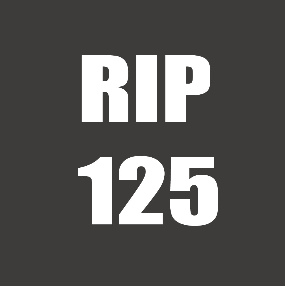 RIP 125 – Plottsticker (Simson)