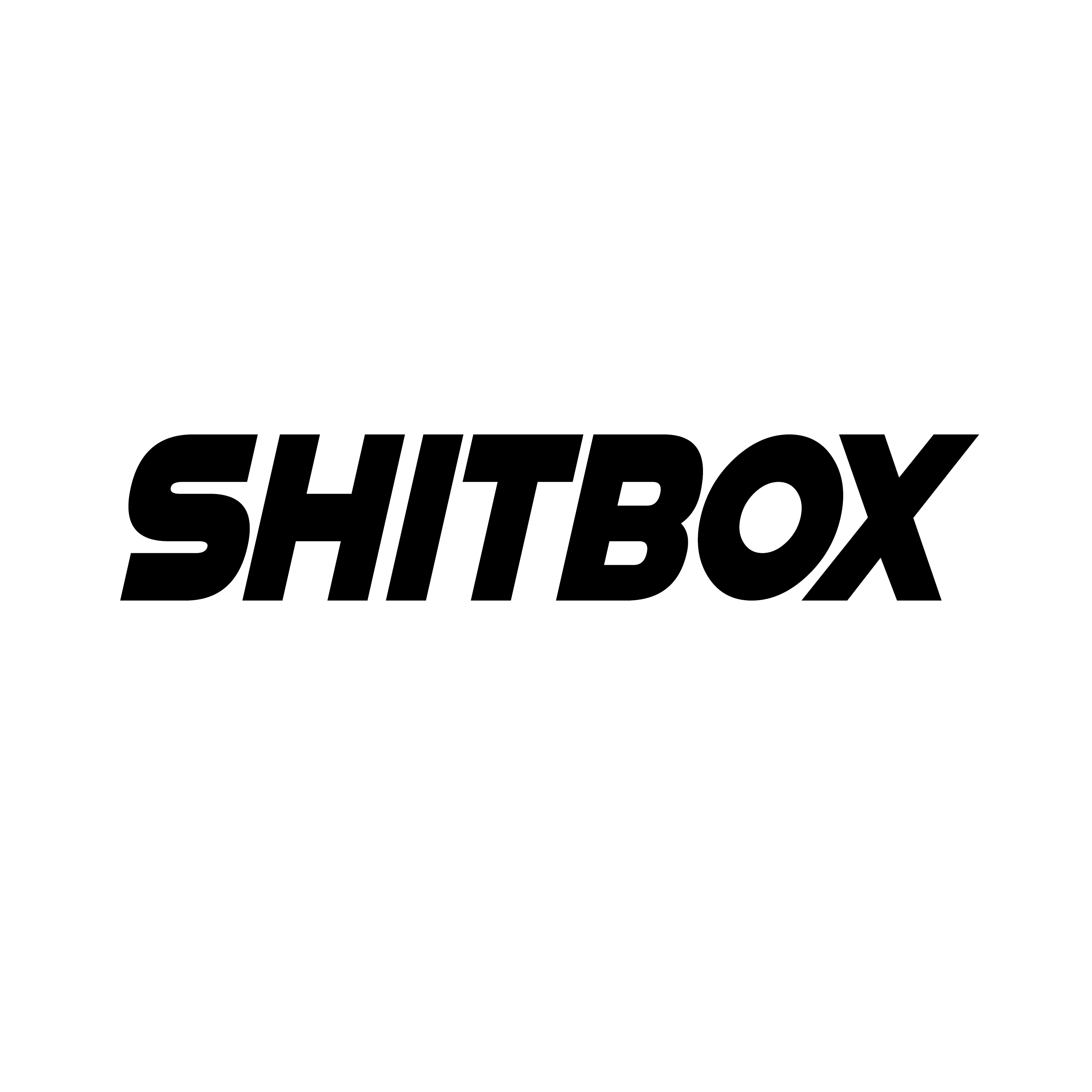 Shitbox – Plottsticker