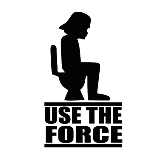 USE THE FORCE Sticker
