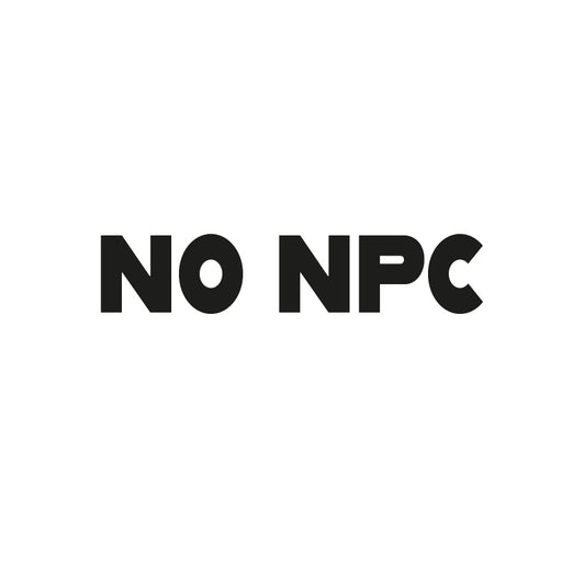 no npc car Sticker