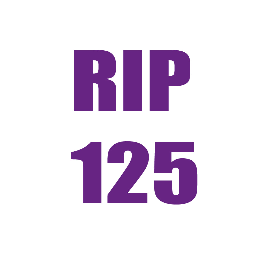 RIP 125 – Plottsticker (Simson)