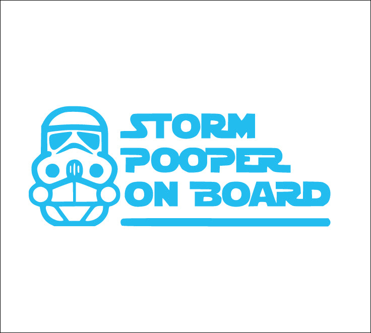Storm Pooper Sticker