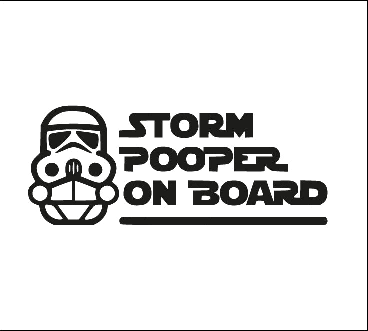 Storm Pooper Sticker
