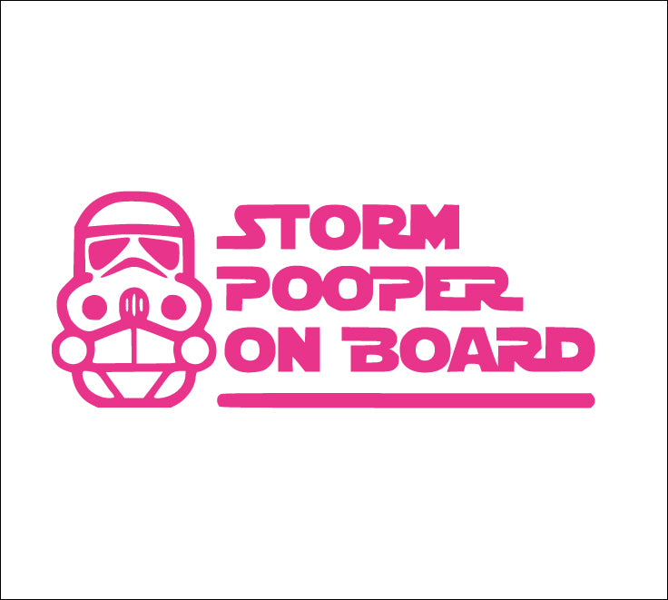 Storm Pooper Sticker