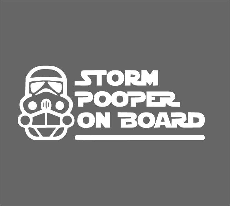 Storm Pooper Sticker